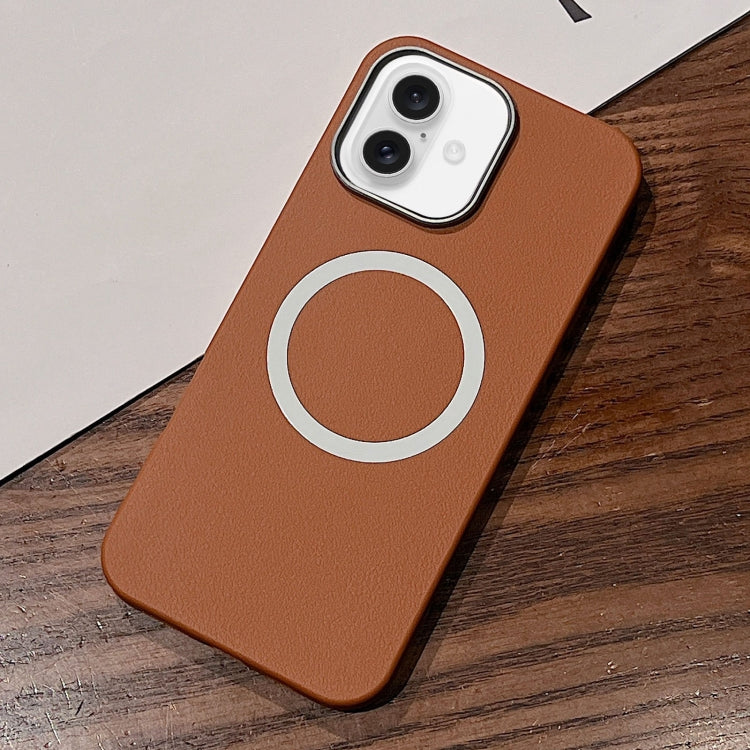 Leather Texture Design MagSafe Full Coverage Phone Case, For iPhone 16 Pro Max, For iPhone 16 Pro, For iPhone 16 Plus Apple Accessories englea4961 iPhone 16 Pro Max - APEXEL INDIA - Mobile Lens - Mobile Camera Lens - Cellphone Accessories - Phone Lens - Smartphone Lens