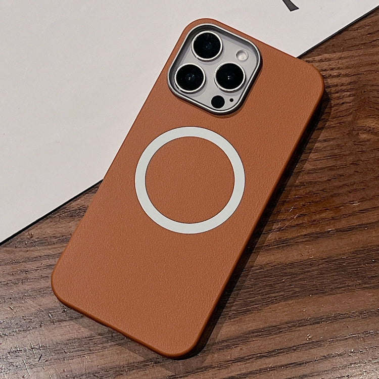 Leather Texture Design MagSafe Full Coverage Phone Case, For iPhone 16 Pro Max, For iPhone 16 Pro, For iPhone 16 Plus Apple Accessories englea4961 iPhone 16 Pro Max - APEXEL INDIA - Mobile Lens - Mobile Camera Lens - Cellphone Accessories - Phone Lens - Smartphone Lens
