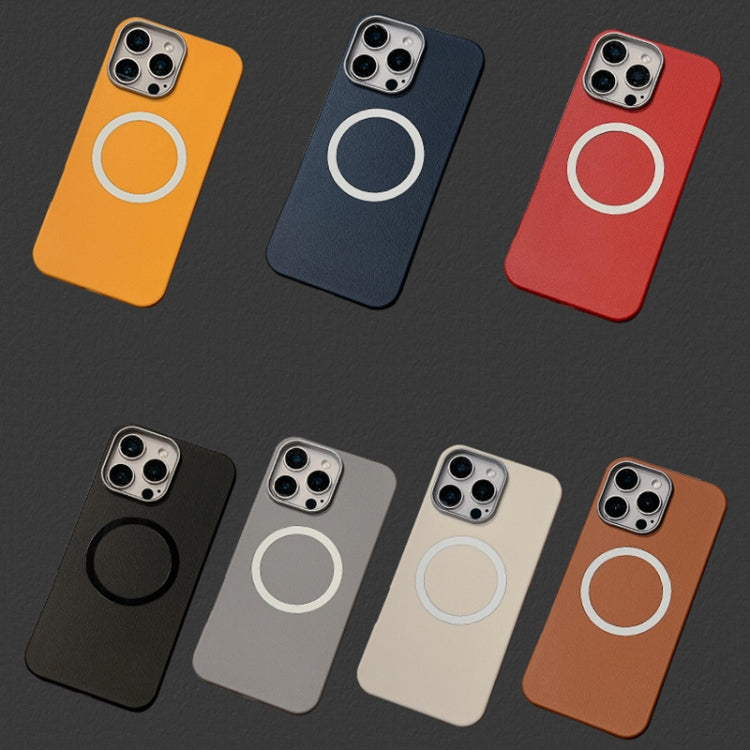 Leather Texture Design MagSafe Full Coverage Phone Case, For iPhone 16 Pro Max, For iPhone 16 Pro, For iPhone 16 Plus Apple Accessories englea4961 iPhone 16 Pro Max - APEXEL INDIA - Mobile Lens - Mobile Camera Lens - Cellphone Accessories - Phone Lens - Smartphone Lens