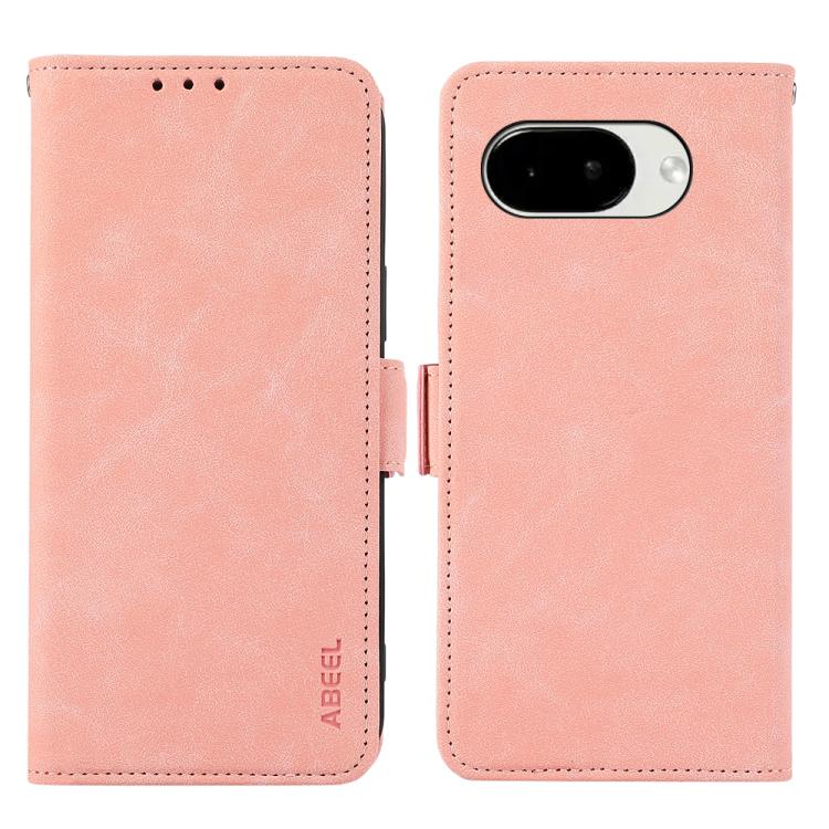 ABEEL Frosted Magnetic RFID Leather Phone Case, For Google Pixel 10a, For Google Pixel 9a Mobile Accessories - APEXEL INDIA - Mobile Lens - Mobile Camera Lens - Cellphone Accessories - Phone Lens - Smartphone Lens