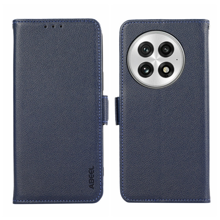 ABEEL Side-Magnetic Litchi Pattern Leather RFID Phone Case, For OnePlus Ace 5 Pro / Ace 5, For OnePlus 13 engabe3795 Mobile Accessories - APEXEL INDIA - Mobile Lens - Mobile Camera Lens - Cellphone Accessories - Phone Lens - Smartphone Lens