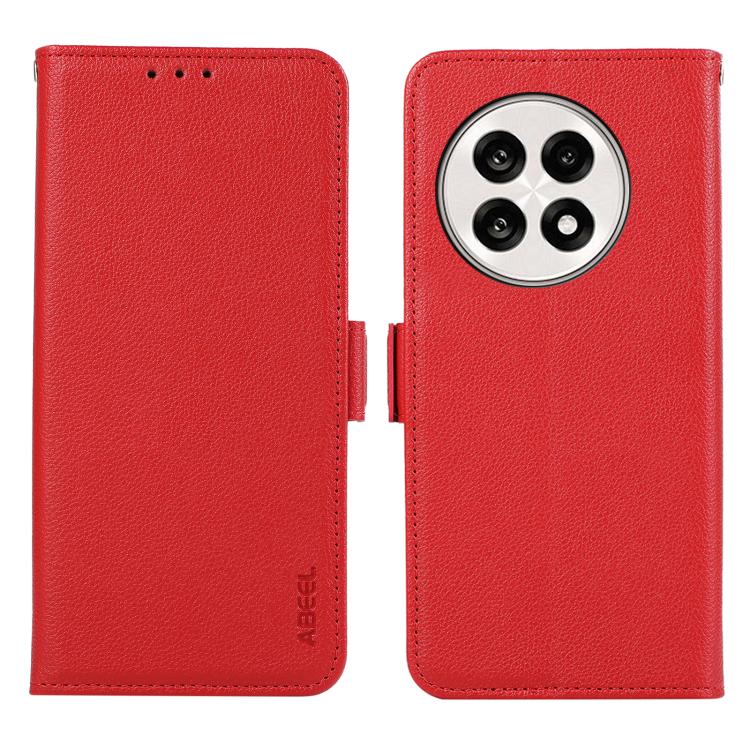 ABEEL Side-Magnetic Litchi Pattern Leather RFID Phone Case, For OnePlus Ace 5 Pro / Ace 5, For OnePlus 13 engabe3795 Mobile Accessories - APEXEL INDIA - Mobile Lens - Mobile Camera Lens - Cellphone Accessories - Phone Lens - Smartphone Lens