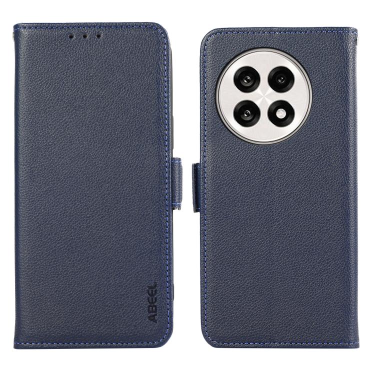 ABEEL Side-Magnetic Litchi Pattern Leather RFID Phone Case, For OnePlus Ace 5 Pro / Ace 5, For OnePlus 13 engabe3795 Mobile Accessories - APEXEL INDIA - Mobile Lens - Mobile Camera Lens - Cellphone Accessories - Phone Lens - Smartphone Lens