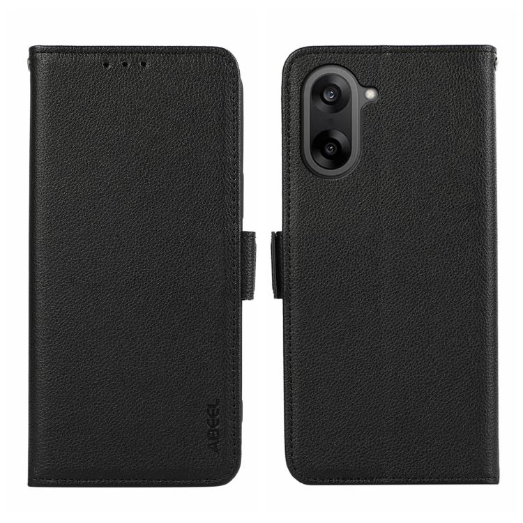 ABEEL Side-Magnetic Litchi Pattern Leather RFID Phone Case OnePlus & OPPO Accessories - APEXEL INDIA - Mobile Lens - Mobile Camera Lens - Cellphone Accessories - Phone Lens - Smartphone Lens