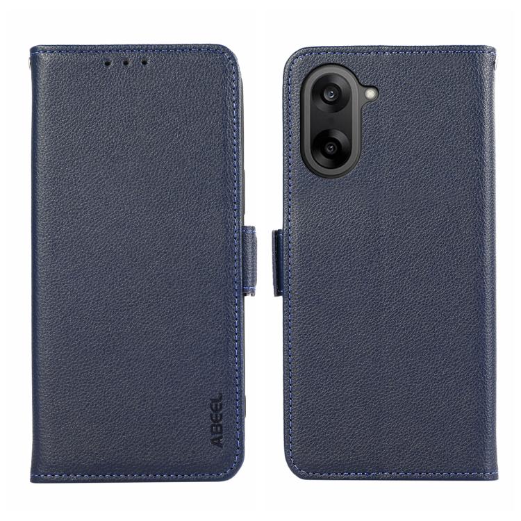 ABEEL Side-Magnetic Litchi Pattern Leather RFID Phone Case engabe6021 OnePlus & OPPO Accessories - APEXEL INDIA - Mobile Lens - Mobile Camera Lens - Cellphone Accessories - Phone Lens - Smartphone Lens