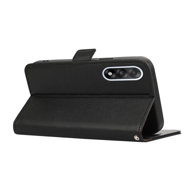ABEEL Side-Magnetic Litchi Pattern Leather RFID Phone Case OnePlus & OPPO Accessories - APEXEL INDIA - Mobile Lens - Mobile Camera Lens - Cellphone Accessories - Phone Lens - Smartphone Lens