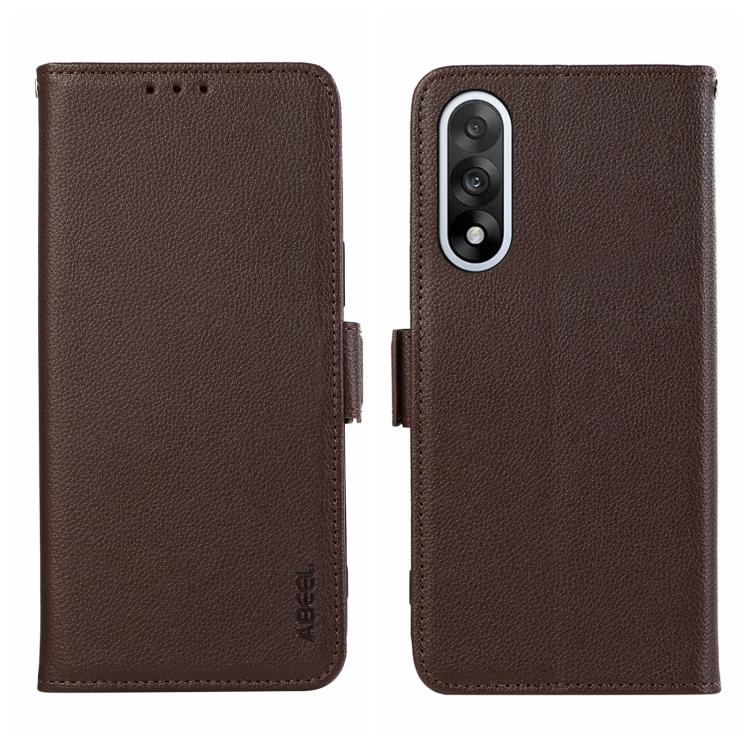 ABEEL Side-Magnetic Litchi Pattern Leather RFID Phone Case OnePlus & OPPO Accessories - APEXEL INDIA - Mobile Lens - Mobile Camera Lens - Cellphone Accessories - Phone Lens - Smartphone Lens