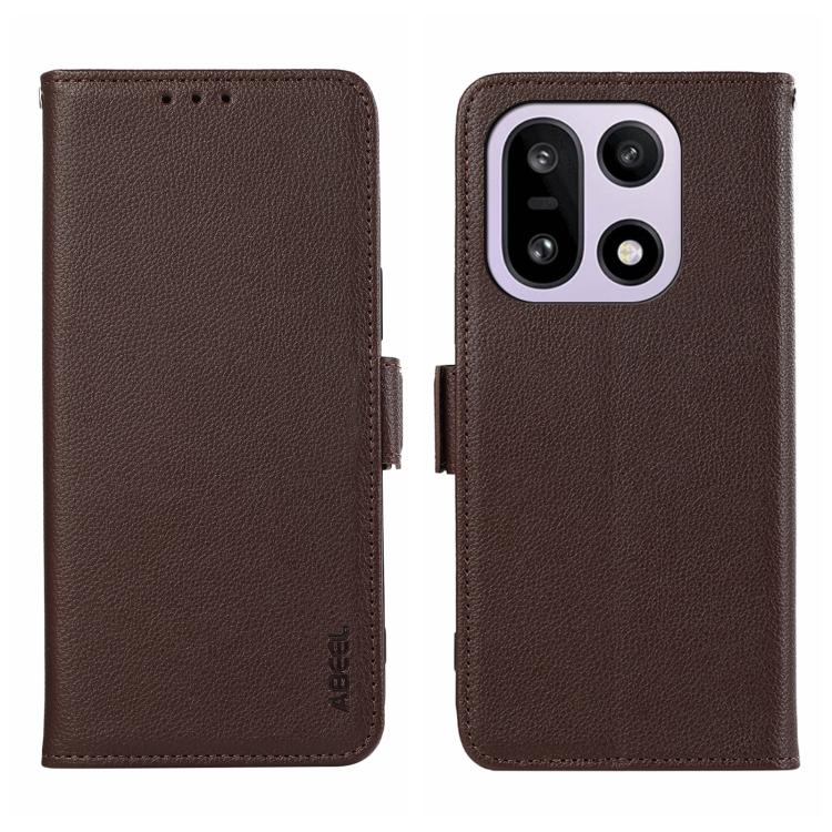 ABEEL Side-Magnetic Litchi Pattern Leather RFID Phone Case engabe6021 OnePlus & OPPO Accessories - APEXEL INDIA - Mobile Lens - Mobile Camera Lens - Cellphone Accessories - Phone Lens - Smartphone Lens