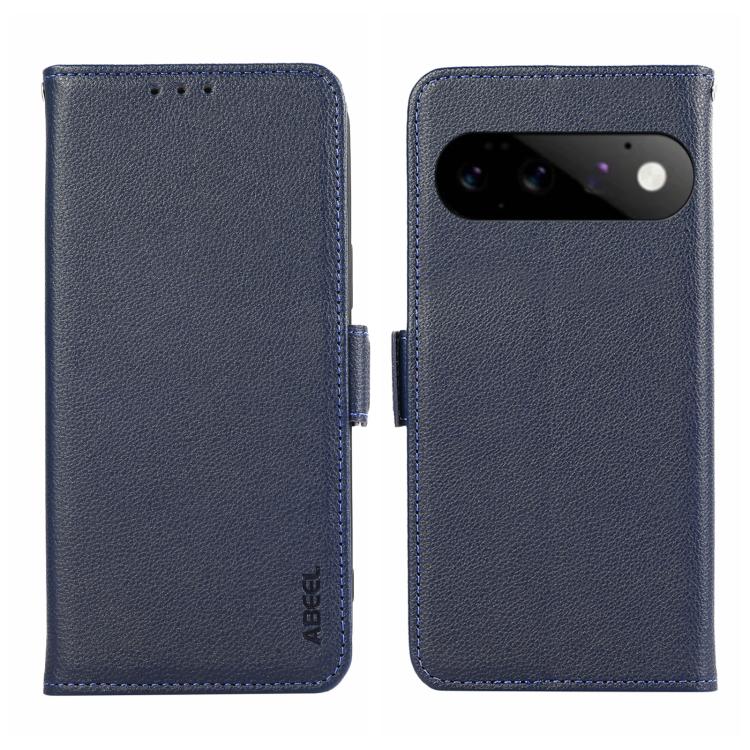 ABEEL Side-Magnetic Litchi Pattern Leather RFID Phone Case, For Google Pixel 11 Pro XL, For Google Pixel 11 / 11 Pro, For Google Pixel 10a, For Google Pixel 9a