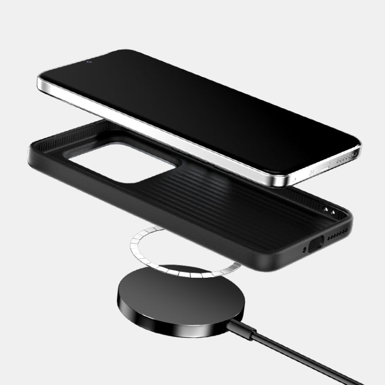 ABEEL 6D Micro Relief MagSafe Magnetic Phone Case, For Xiaomi 15 Pro, For Xiaomi 15 Xiaomi Accessories - APEXEL INDIA - Mobile Lens - Mobile Camera Lens - Cellphone Accessories - Phone Lens - Smartphone Lens