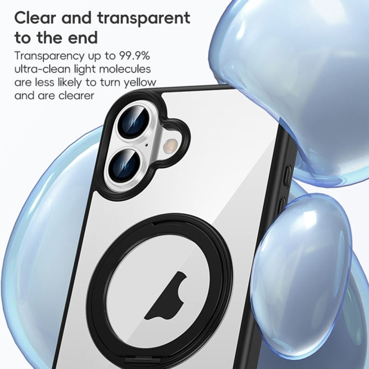 High Transparency 360 Degree Rotating Holder MagSafe Phone Case, For iPhone 11 Apple Accessories enghig4984 More iPhone Cases - APEXEL INDIA - Mobile Lens - Mobile Camera Lens - Cellphone Accessories - Phone Lens - Smartphone Lens