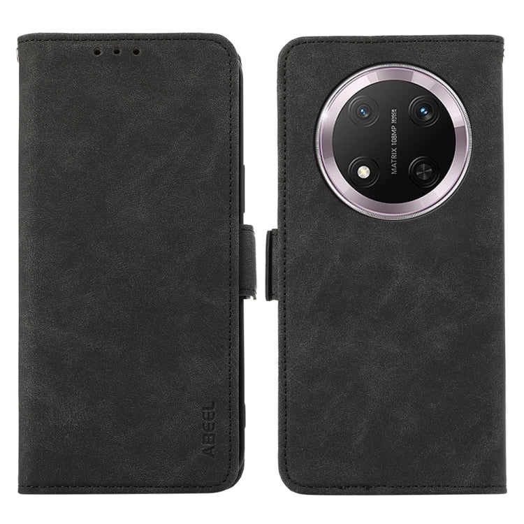 ABEEL Frosted Magnetic RFID Leather Phone Case, For Honor 400 Global 156.5mm, For Honor X9C 5G Global Mobile Accessories - APEXEL INDIA - Mobile Lens - Mobile Camera Lens - Cellphone Accessories - Phone Lens - Smartphone Lens