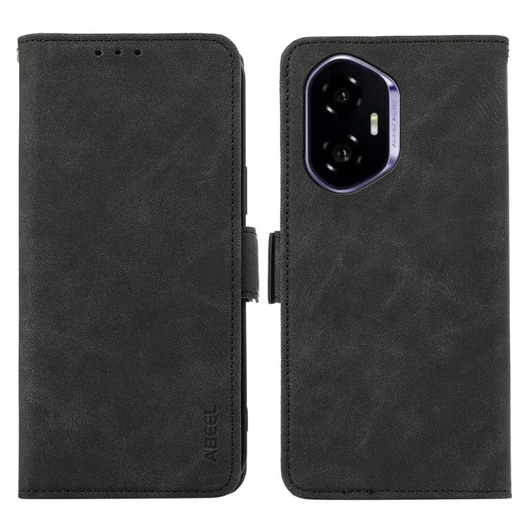 ABEEL Frosted Magnetic RFID Leather Phone Case, For Honor 400 Lite, For Honor 400, For Honor X9C 5G Global engabe3799 Mobile Accessories - APEXEL INDIA - Mobile Lens - Mobile Camera Lens - Cellphone Accessories - Phone Lens - Smartphone Lens
