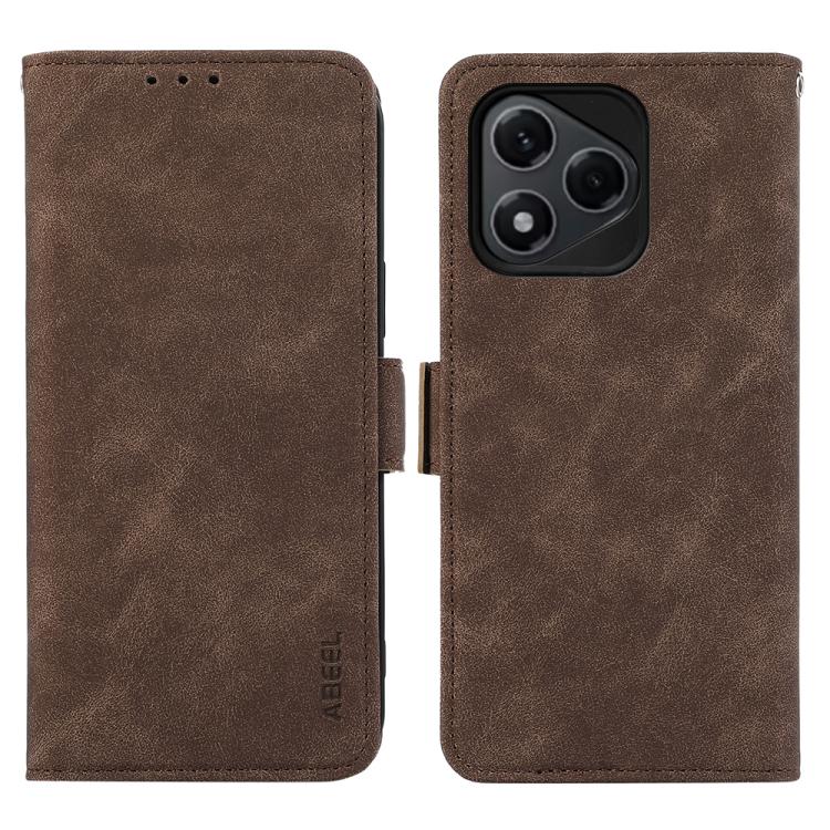 ABEEL Frosted Magnetic RFID Leather Phone Case, For Honor 400 Lite, For Honor 400, For Honor X9C 5G Global engabe3799 Mobile Accessories - APEXEL INDIA - Mobile Lens - Mobile Camera Lens - Cellphone Accessories - Phone Lens - Smartphone Lens