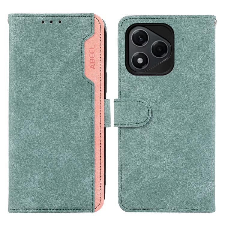 ABEEL Color Block Magnetic RFID Leather Phone Case, For Honor 400 Lite, For Honor 400, For Honor X9C 5G Global engabe3783 Mobile Accessories - APEXEL INDIA - Mobile Lens - Mobile Camera Lens - Cellphone Accessories - Phone Lens - Smartphone Lens