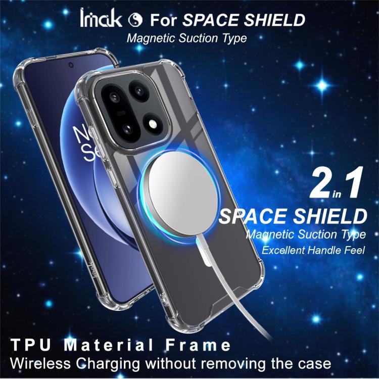 imak Space Shield PC + TPU Airbag Shockproof MagSafe Phone Case, For OnePlus 15, For OnePlus 13 OnePlus & OPPO Accessories - imak - Mobile Lens - Mobile Camera Lens - Cellphone Accessories - Phone Lens - Smartphone Lens