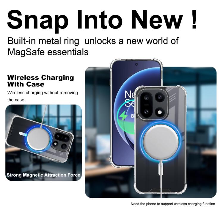 imak Space Shield PC + TPU Airbag Shockproof MagSafe Phone Case, For OnePlus 15, For OnePlus 13 OnePlus & OPPO Accessories - imak - Mobile Lens - Mobile Camera Lens - Cellphone Accessories - Phone Lens - Smartphone Lens