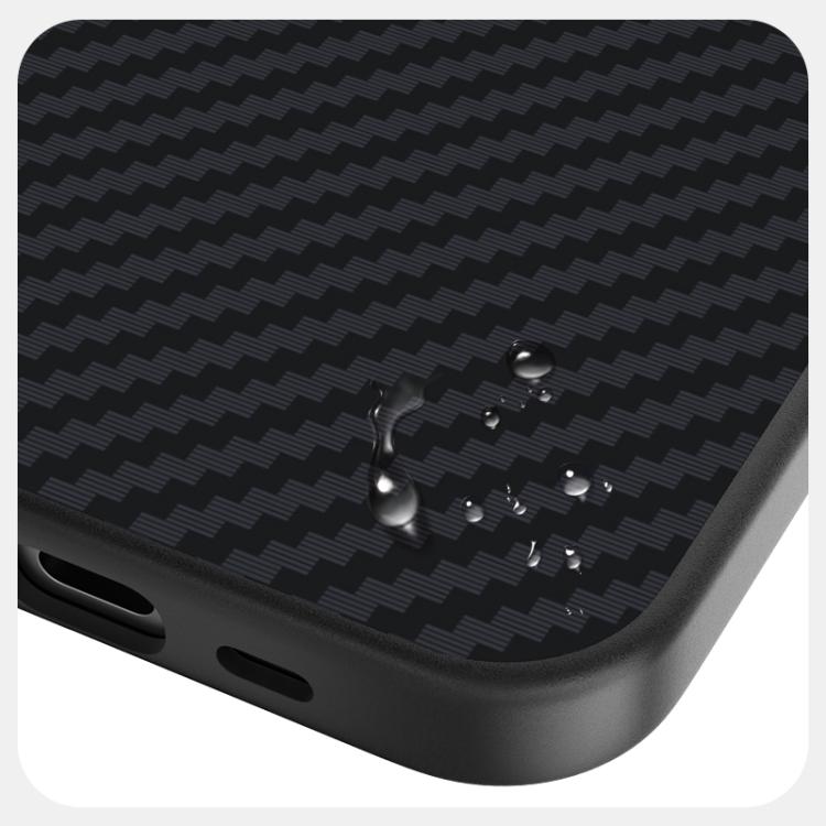 ABEEL C Carbon Fiber Series 6D Micro Relief MagSafe Phone Case, For iPhone 17e / 16e, For iPhone 17 Pro Max, For iPhone 17 Pro, For iPhone 17, For iPhone Air, For iPhone 16 Pro Max