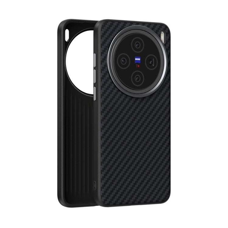 ABEEL C Carbon Fiber Series 6D Micro Relief MagSafe Phone Case, For vivo X300 Pro, For vivo X300, For vivo S20, For vivo S20 Pro, For vivo X200, For vivo X200 Pro mini