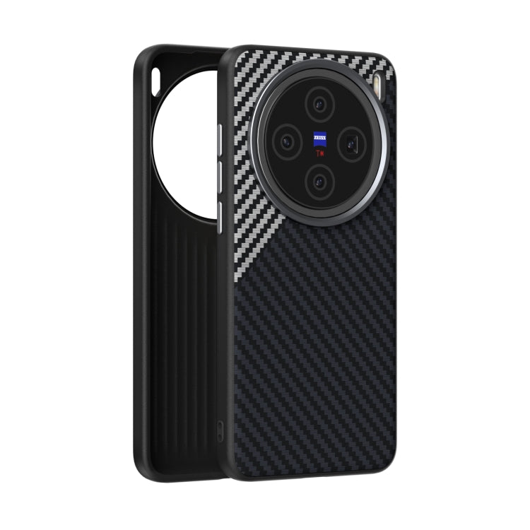 ABEEL C Carbon Fiber Series 6D Micro Relief MagSafe Phone Case, For vivo X300 Pro, For vivo X300, For vivo S20, For vivo S20 Pro, For vivo X200, For vivo X200 Pro mini