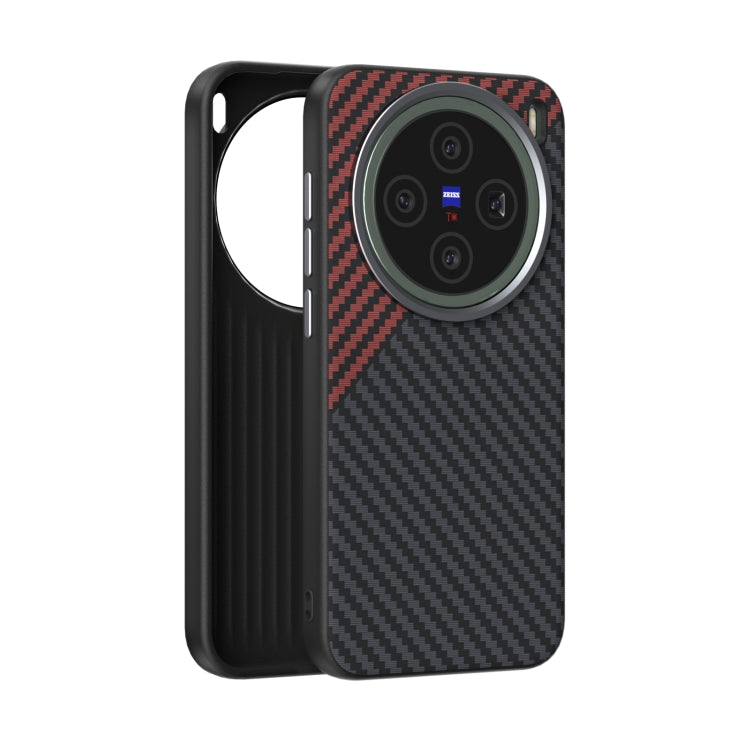 ABEEL C Carbon Fiber Series 6D Micro Relief MagSafe Phone Case, For vivo X300 Pro, For vivo X300, For vivo S20, For vivo S20 Pro, For vivo X200, For vivo X200 Pro mini