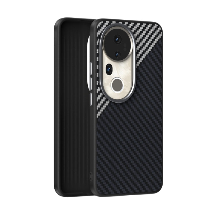 ABEEL C Carbon Fiber Series 6D Micro Relief MagSafe Phone Case, For vivo iQOO 15, For vivo X300 Pro, For vivo X300, For vivo S20, For vivo S20 Pro, For vivo X200