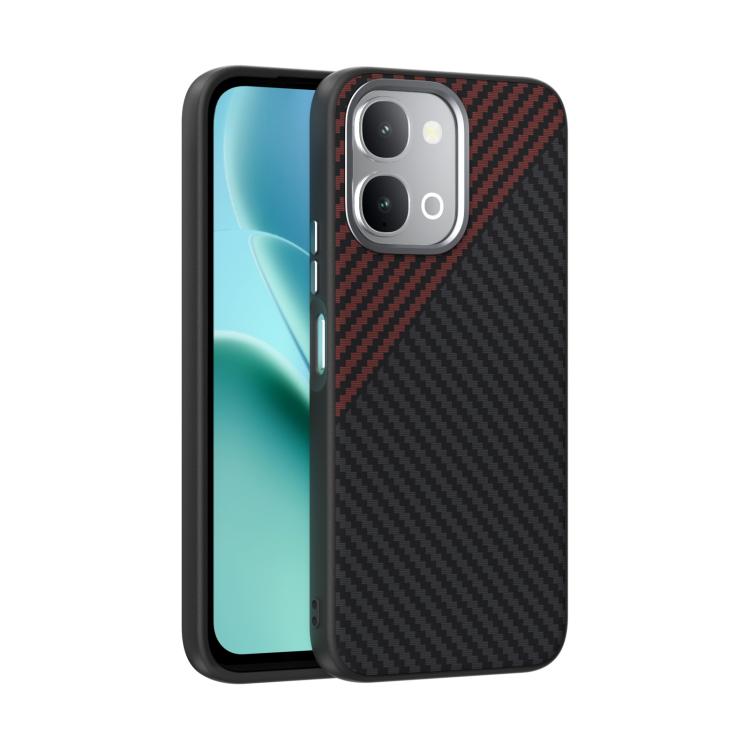 ABEEL C Carbon Fiber Series 6D Micro Relief MagSafe Phone Case, For vivo iQOO Z11x 5G, For vivo iQOO Z11 5G, For vivo X300s, For vivo iQOO 15 Ultra 5G, For vivo X300 Ultra, For vivo iQOO 15