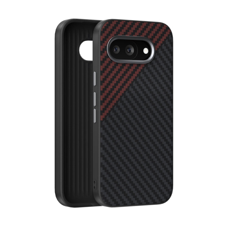 ABEEL C Carbon Fiber Series 6D Micro Relief MagSafe Phone Case, For Google Pixel 11 Pro XL, For Google Pixel 11 / 11 Pro, For Google Pixel 10 Pro XL, For Google Pixel 10 / 10 Pro, For Google Pixel 9a, For Google Pixel 9 Pro XL