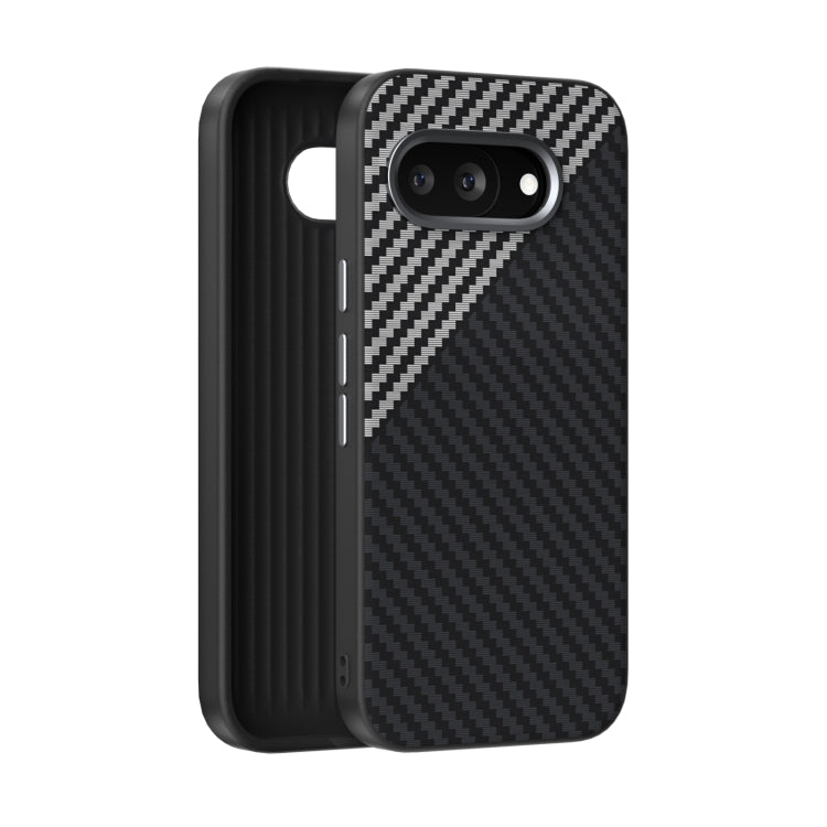 ABEEL C Carbon Fiber Series 6D Micro Relief MagSafe Phone Case, For Google Pixel 11 Pro XL, For Google Pixel 11 / 11 Pro, For Google Pixel 10 Pro XL, For Google Pixel 10 / 10 Pro, For Google Pixel 9a, For Google Pixel 9 Pro XL