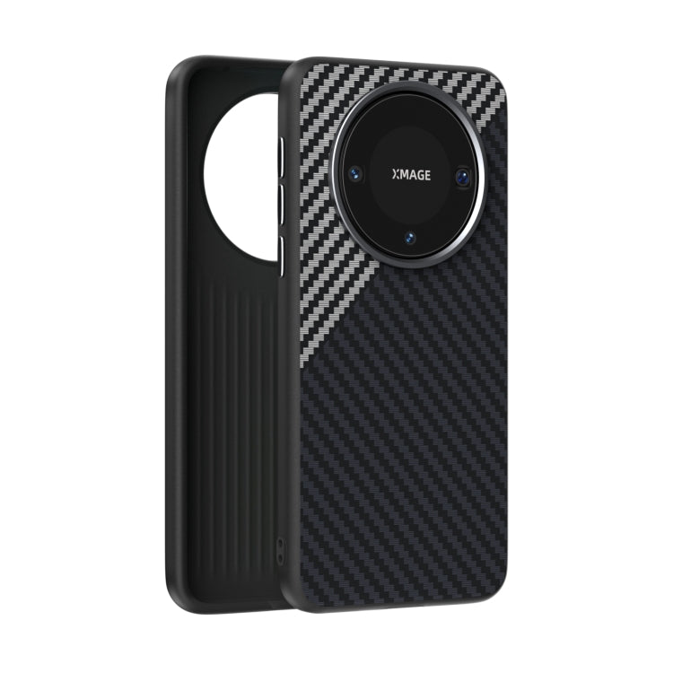 ABEEL C Carbon Fiber Series 6D Micro Relief MagSafe Phone Case, For Huawei Mate 60