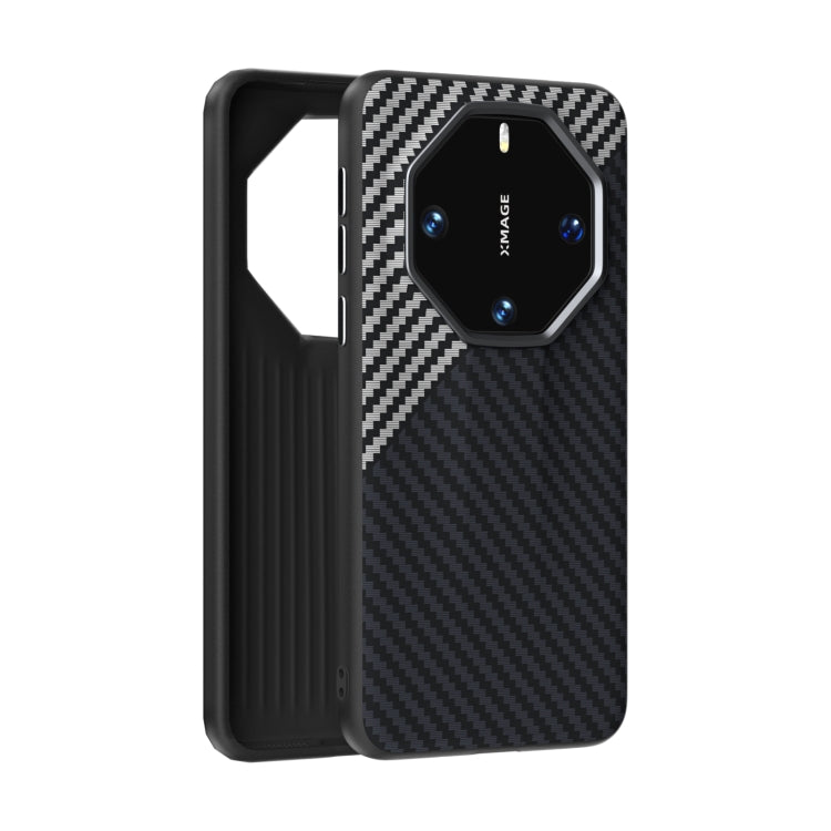 ABEEL C Carbon Fiber Series 6D Micro Relief Phone Case, For Huawei Pura 90 5G, For Huawei Mate 80 RS Ultimate, For Huawei Mate 70 RS Ultimate, For Huawei Mate 60 RS Ultimate