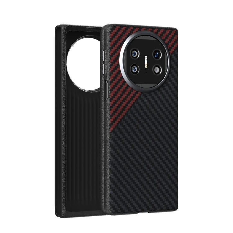 ABEEL C Carbon Fiber Series 6D Micro Relief MagSafe Phone Case, For Huawei Mate X6, For Huawei nova Flip, For Huawei Pocket 2, For Huawei Mate X5 / X3 Mobile Accessories - APEXEL INDIA - Mobile Lens - Mobile Camera Lens - Cellphone Accessories - Phone Lens - Smartphone Lens
