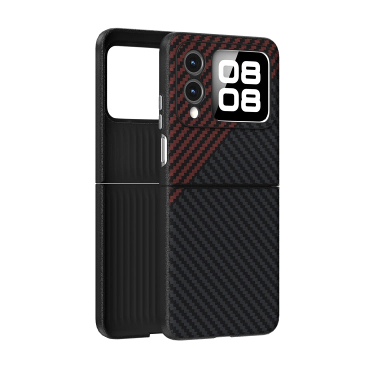 ABEEL C Carbon Fiber Series 6D Micro Relief MagSafe Phone Case, For Huawei Mate X6, For Huawei nova Flip, For Huawei Pocket 2, For Huawei Mate X5 / X3 Mobile Accessories - APEXEL INDIA - Mobile Lens - Mobile Camera Lens - Cellphone Accessories - Phone Lens - Smartphone Lens