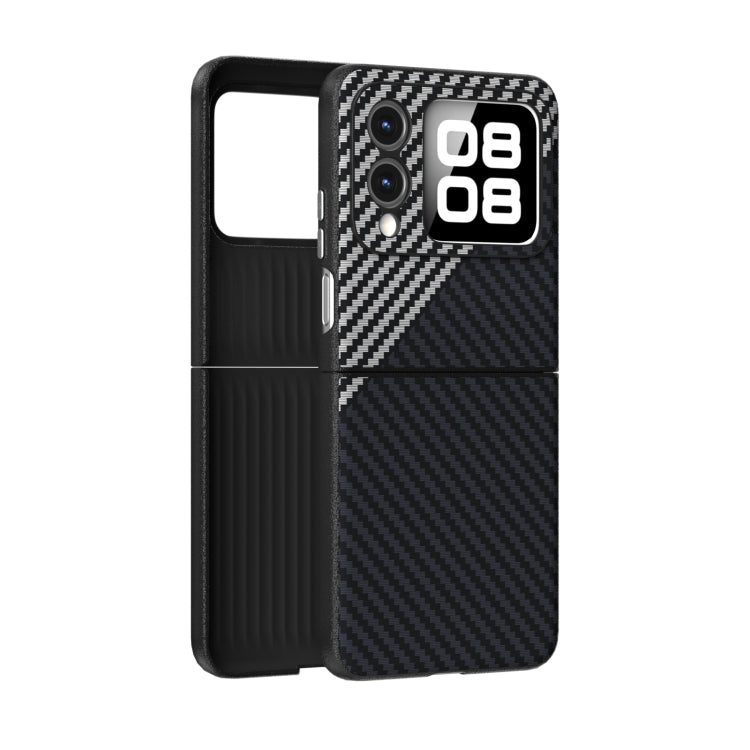 ABEEL C Carbon Fiber Series 6D Micro Relief MagSafe Phone Case, For Huawei Mate X6, For Huawei nova Flip, For Huawei Pocket 2, For Huawei Mate X5 / X3 Mobile Accessories - APEXEL INDIA - Mobile Lens - Mobile Camera Lens - Cellphone Accessories - Phone Lens - Smartphone Lens
