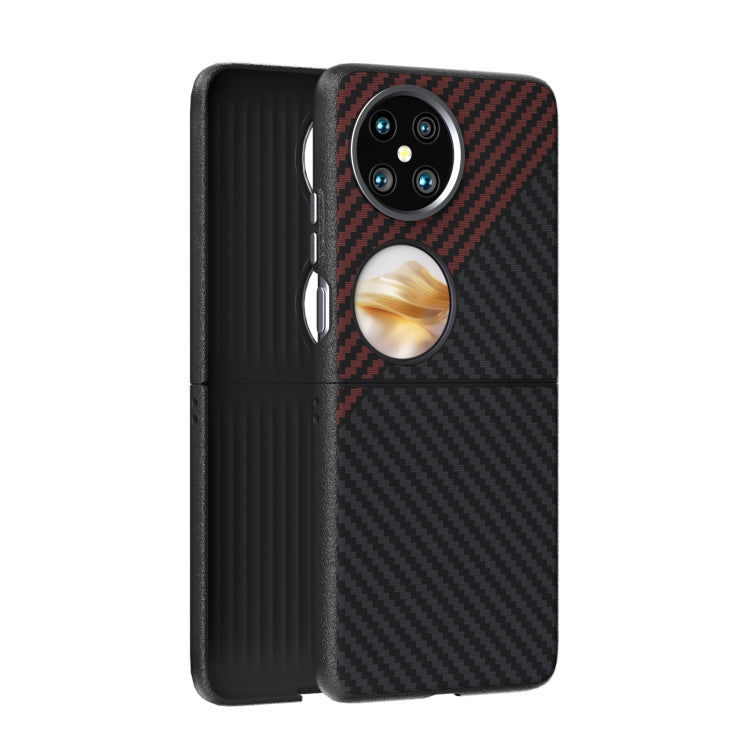 ABEEL C Carbon Fiber Series 6D Micro Relief MagSafe Phone Case, For Huawei Mate X6, For Huawei nova Flip, For Huawei Pocket 2, For Huawei Mate X5 / X3 Mobile Accessories - APEXEL INDIA - Mobile Lens - Mobile Camera Lens - Cellphone Accessories - Phone Lens - Smartphone Lens