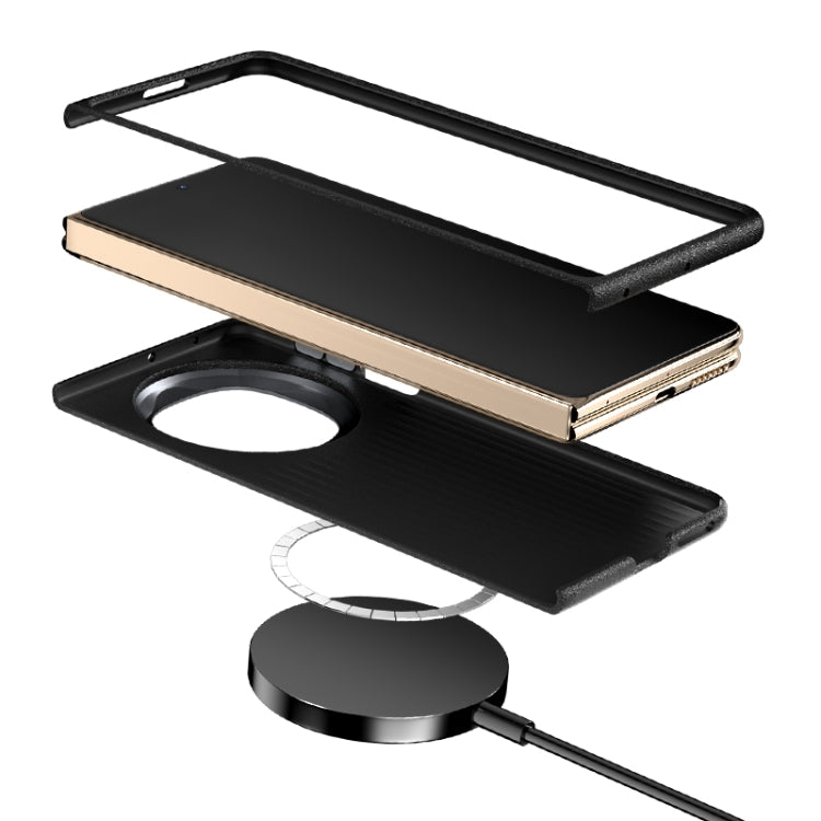 ABEEL C Carbon Fiber Series 6D Micro Relief MagSafe Phone Case, For Huawei Mate X6, For Huawei nova Flip, For Huawei Pocket 2, For Huawei Mate X5 / X3 Mobile Accessories - APEXEL INDIA - Mobile Lens - Mobile Camera Lens - Cellphone Accessories - Phone Lens - Smartphone Lens