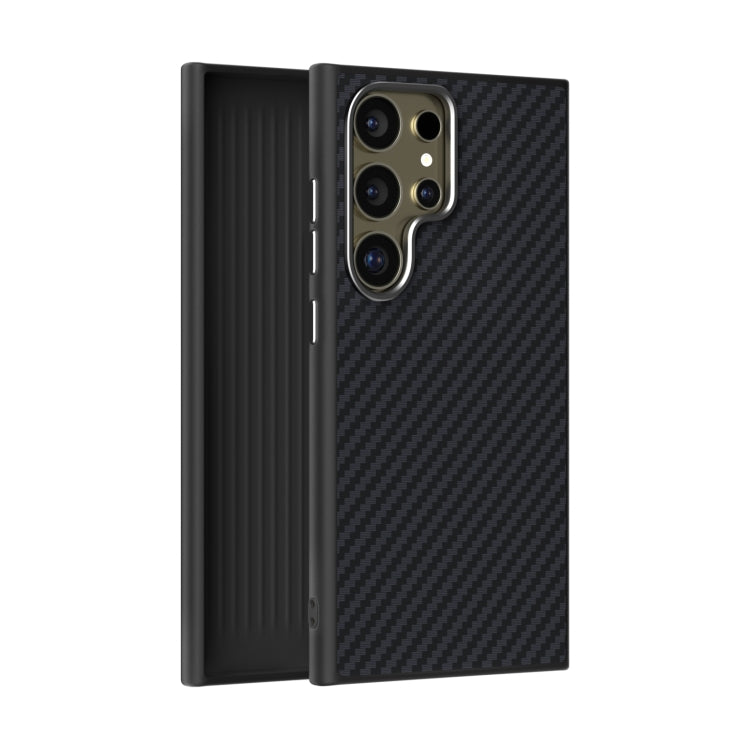 ABEEL C Carbon Fiber Series 6D Micro Relief MagSafe Phone Case Samsung Accessories - APEXEL INDIA - Mobile Lens - Mobile Camera Lens - Cellphone Accessories - Phone Lens - Smartphone Lens