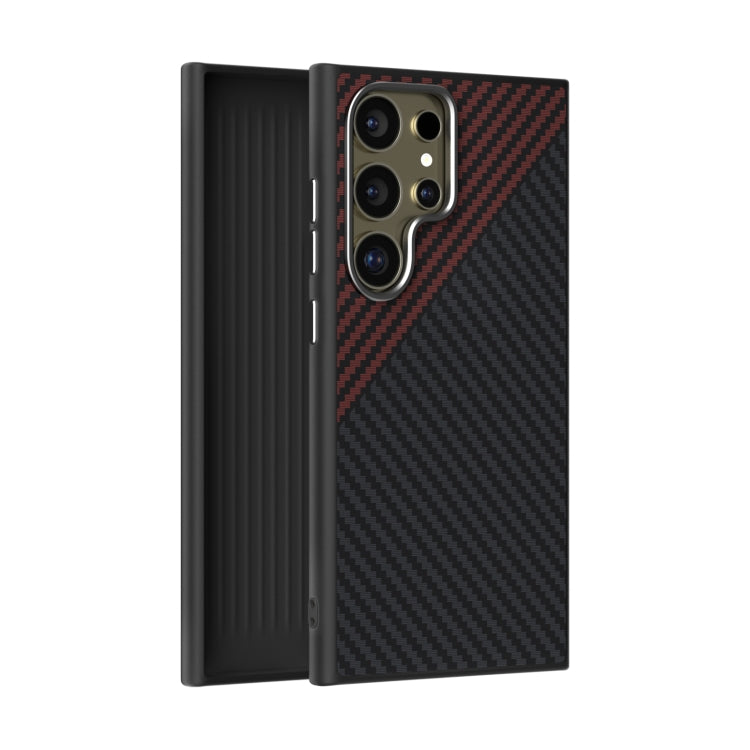 ABEEL C Carbon Fiber Series 6D Micro Relief MagSafe Phone Case, For Samsung Galaxy S25+ 5G / S24+ 5G, For Samsung Galaxy S25 Ultra 5G, For Samsung Galaxy S24 Ultra 5G Samsung Accessories - APEXEL INDIA - Mobile Lens - Mobile Camera Lens - Cellphone Accessories - Phone Lens - Smartphone Lens