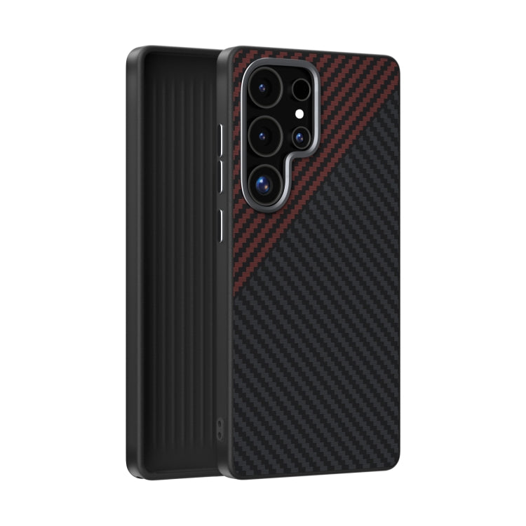 ABEEL C Carbon Fiber Series 6D Micro Relief MagSafe Phone Case Samsung Accessories - APEXEL INDIA - Mobile Lens - Mobile Camera Lens - Cellphone Accessories - Phone Lens - Smartphone Lens