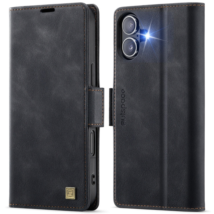 AutSpace A11 Side Buckle MagSafe Magnetic RFID Phone Leather Case, For iPhone 16e, For iPhone 16 Pro Max, For iPhone 16 Pro, For iPhone 16 Plus, For iPhone 16, For iPhone 15 Pro Max Apple Accessories engaut5042 iPhone 16e - AutSpace - Mobile Lens - Mobile Camera Lens - Cellphone Accessories - Phone Lens - Smartphone Lens