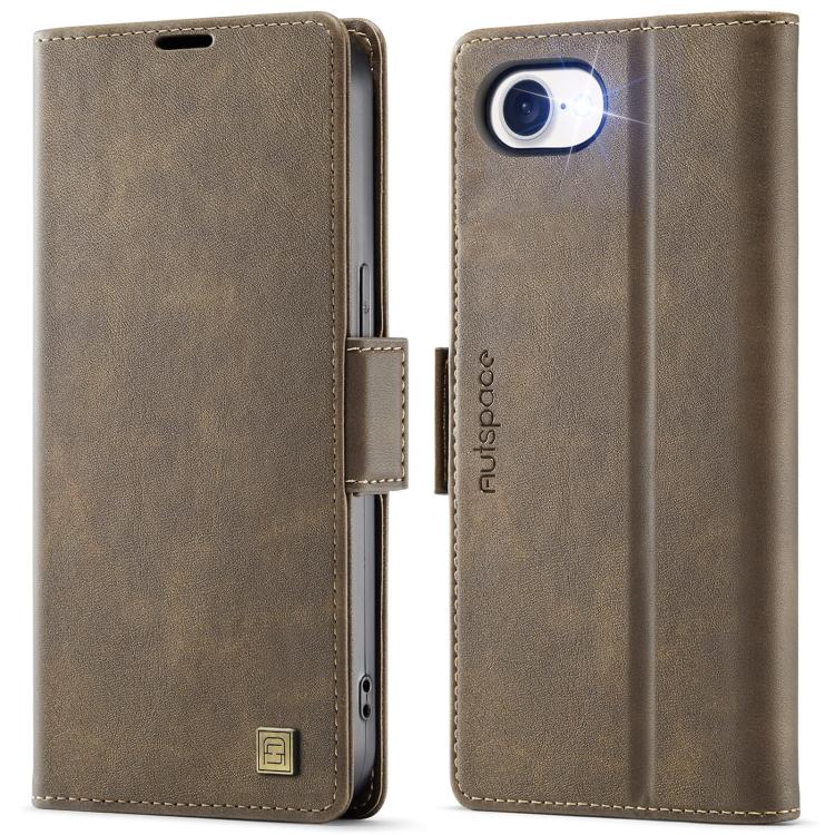 AutSpace A11 Side Buckle MagSafe Magnetic RFID Phone Leather Case, For iPhone 16e, For iPhone 16 Pro Max, For iPhone 16 Pro, For iPhone 16 Plus, For iPhone 16, For iPhone 15 Pro Max Apple Accessories engaut5042 iPhone 16e - AutSpace - Mobile Lens - Mobile Camera Lens - Cellphone Accessories - Phone Lens - Smartphone Lens