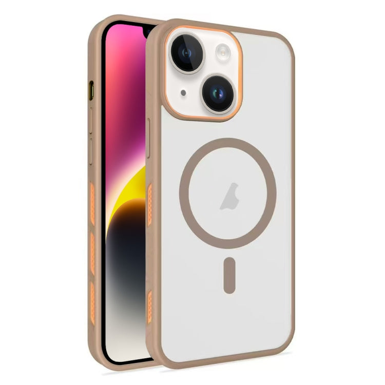 Frosted Translucent Side Ice Fog Cooling MagSafe Phone Case, For iPhone 14 Plus, For iPhone 14, For iPhone 14 Pro, For iPhone 14 Pro Max Apple Accessories engfro5039 iPhone 14 Plus - APEXEL INDIA - Mobile Lens - Mobile Camera Lens - Cellphone Accessories - Phone Lens - Smartphone Lens