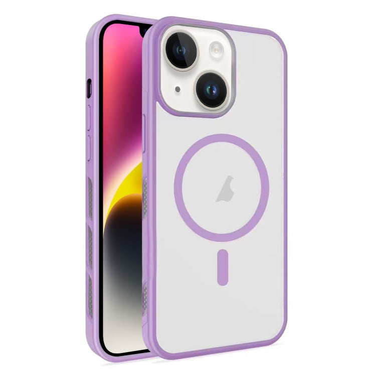 Frosted Translucent Side Ice Fog Cooling MagSafe Phone Case, For iPhone 14 Plus, For iPhone 14, For iPhone 14 Pro, For iPhone 14 Pro Max Apple Accessories engfro5039 iPhone 14 Plus - APEXEL INDIA - Mobile Lens - Mobile Camera Lens - Cellphone Accessories - Phone Lens - Smartphone Lens