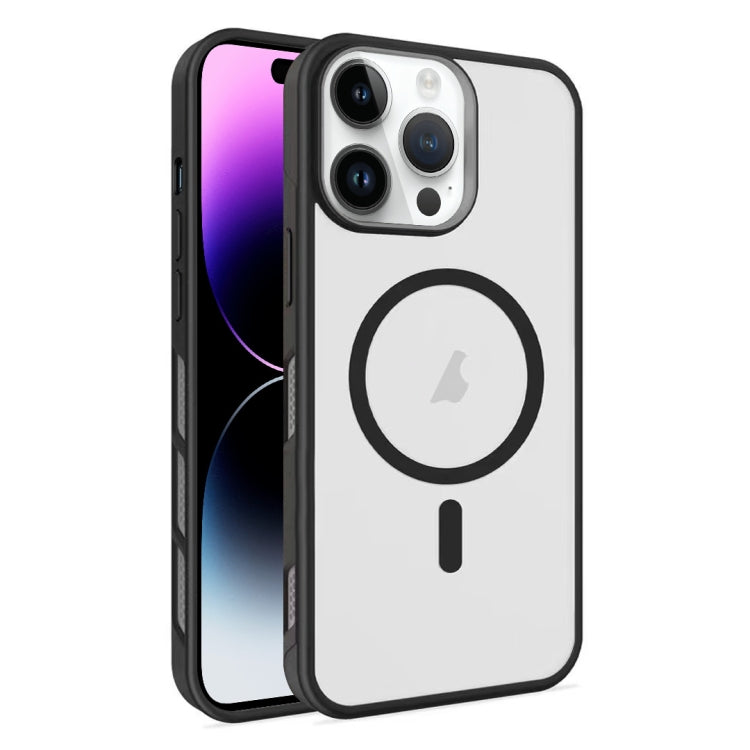 Frosted Translucent Side Ice Fog Cooling MagSafe Phone Case, For iPhone 14 Plus, For iPhone 14, For iPhone 14 Pro, For iPhone 14 Pro Max Apple Accessories engfro5039 iPhone 14 Plus - APEXEL INDIA - Mobile Lens - Mobile Camera Lens - Cellphone Accessories - Phone Lens - Smartphone Lens