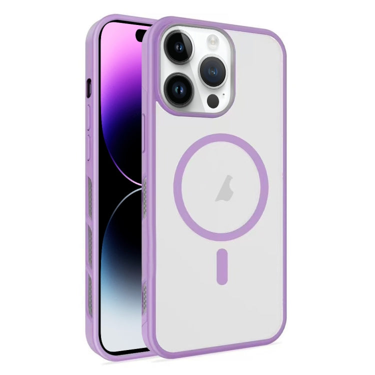 Frosted Translucent Side Ice Fog Cooling MagSafe Phone Case, For iPhone 14 Plus, For iPhone 14, For iPhone 14 Pro, For iPhone 14 Pro Max Apple Accessories engfro5039 iPhone 14 Plus - APEXEL INDIA - Mobile Lens - Mobile Camera Lens - Cellphone Accessories - Phone Lens - Smartphone Lens