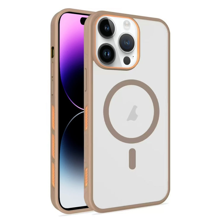 Frosted Translucent Side Ice Fog Cooling MagSafe Phone Case, For iPhone 14 Plus, For iPhone 14, For iPhone 14 Pro, For iPhone 14 Pro Max Apple Accessories engfro5039 iPhone 14 Plus - APEXEL INDIA - Mobile Lens - Mobile Camera Lens - Cellphone Accessories - Phone Lens - Smartphone Lens