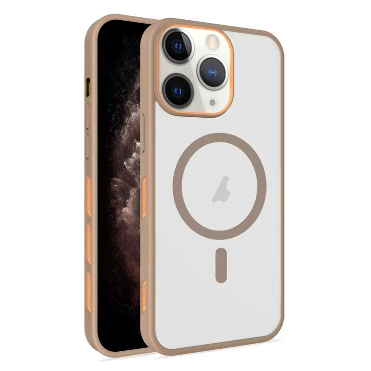 Frosted Translucent Side Ice Fog Cooling MagSafe Phone Case, For iPhone 11 Pro Apple Accessories engfro5041 More iPhone Cases - APEXEL INDIA - Mobile Lens - Mobile Camera Lens - Cellphone Accessories - Phone Lens - Smartphone Lens