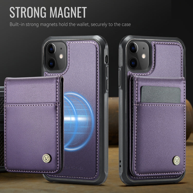 JEEHOOD J06 British Style RFID MagSafe Card Bag PU Phone Case, For iPhone 11, For iPhone 11 Pro, For iPhone X / XS, For iPhone XS Max Apple Accessories engjee5045 More iPhone Cases - JEEHOOD - Mobile Lens - Mobile Camera Lens - Cellphone Accessories - Phone Lens - Smartphone Lens