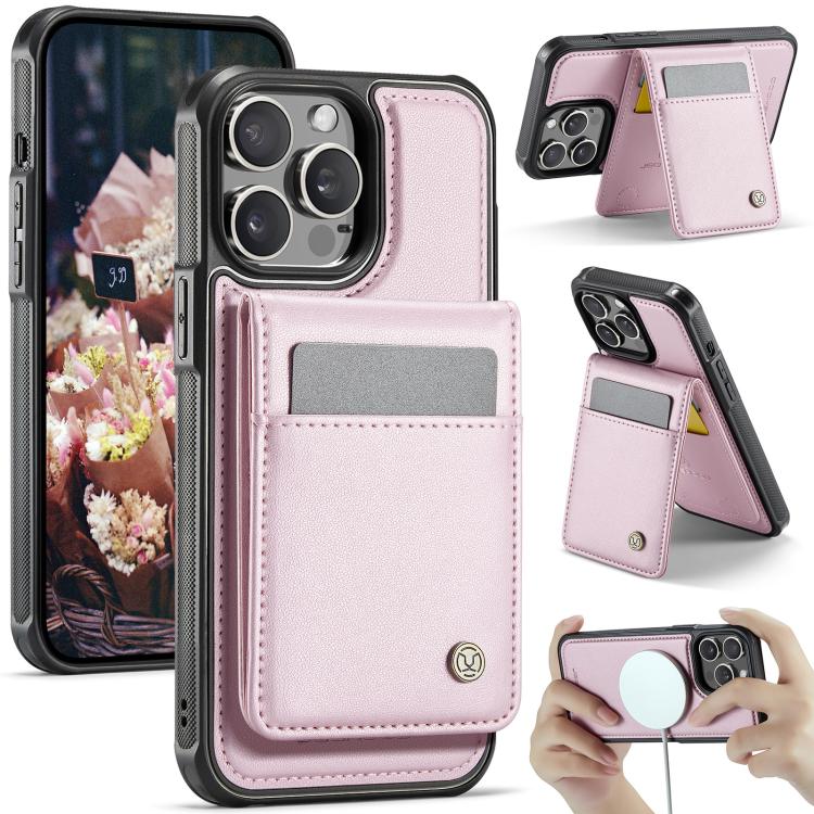 JEEHOOD J06 British Style RFID MagSafe Card Bag PU Phone Case, For iPhone 15, For iPhone 14 Plus, For iPhone 14, For iPhone 14 Pro Apple Accessories engjee5047 iPhone 15 - JEEHOOD - Mobile Lens - Mobile Camera Lens - Cellphone Accessories - Phone Lens - Smartphone Lens