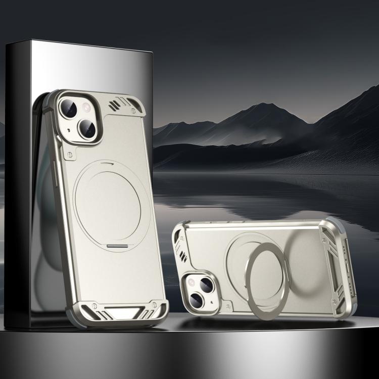 R-JUST RJ63-1 Frameless Aroma Mecha MagSafe Holder Phone Case, For iPhone 13 Apple Accessories engr-j5076 More iPhone Cases - R-JUST - Mobile Lens - Mobile Camera Lens - Cellphone Accessories - Phone Lens - Smartphone Lens